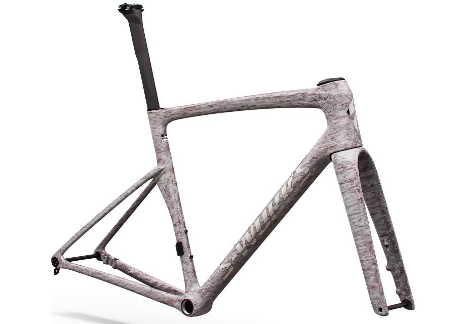 S-Works Tarmac SL9 Frameset - Gloss Dolomite Metallic and Chrome