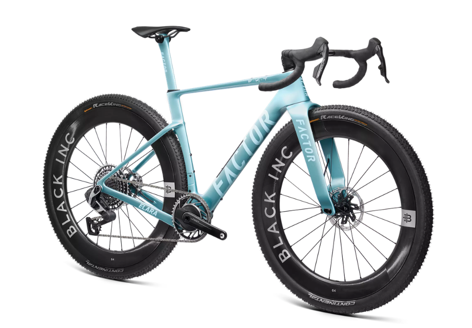 Factor Elara Gravel Premium Frame Package - Virescent Blue