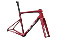 S-Works Tarmac SL9 Frameset - Gloss Vivid Red and White Silver