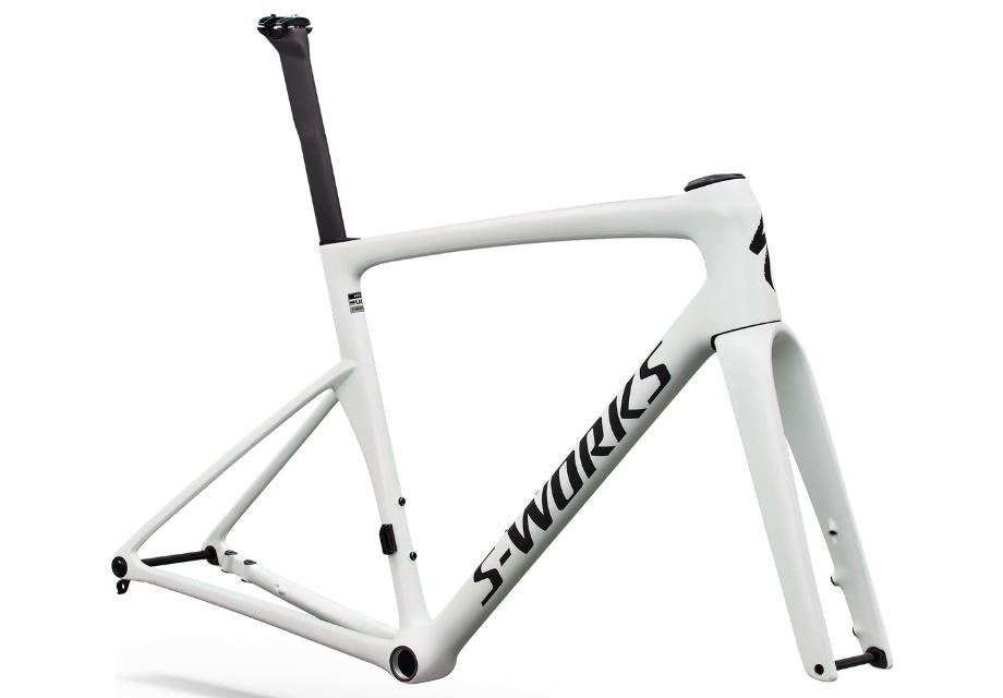 S-Works Tarmac SL9 Frameset -Gloss White Silver and Obsidian
