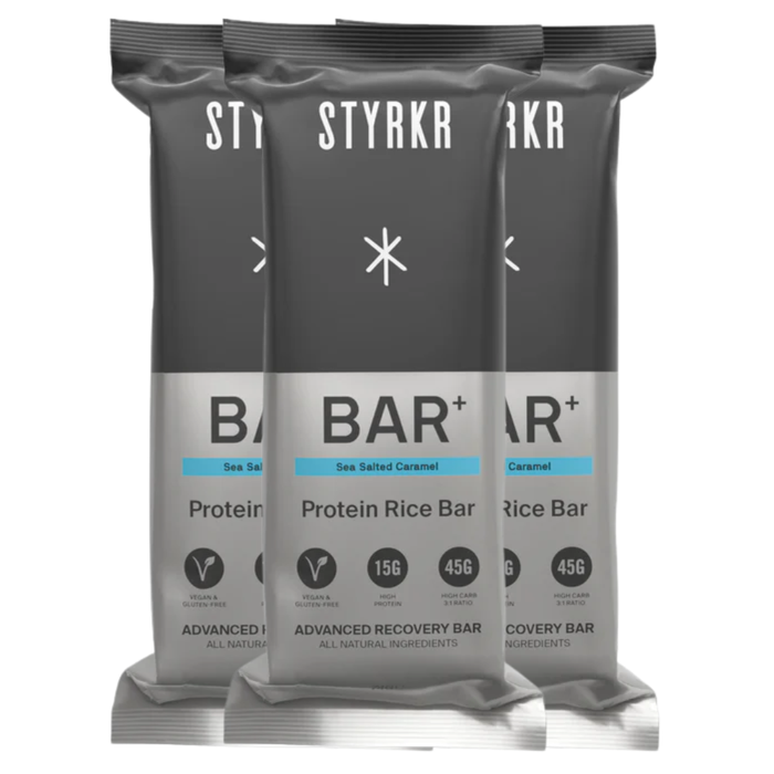 STYRKR 3-Pack Bar50 - Sea Salted Caramel Protein Rice Bar