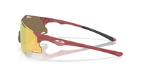 Oakley Cybr Zero - Matte Iron Red - Prizm 24k-The Cycling Fix