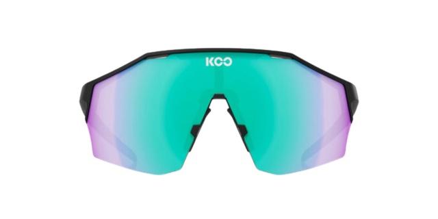 Koo Alibi - Black Matte - Green Photochromic & Free Gold Mirror Lens Bundle