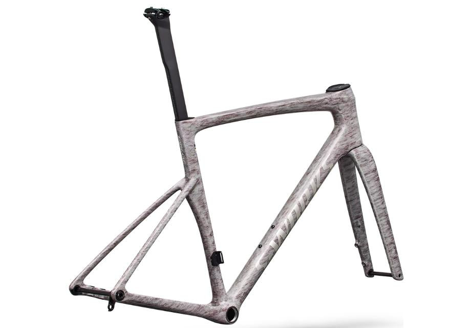 S-Works Tarmac SL9 Frameset - Gloss Dolomite Metallic and Chrome