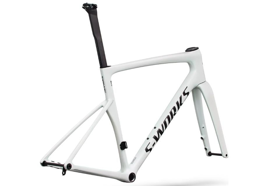 S-Works Tarmac SL9 Frameset -Gloss White Silver and Obsidian