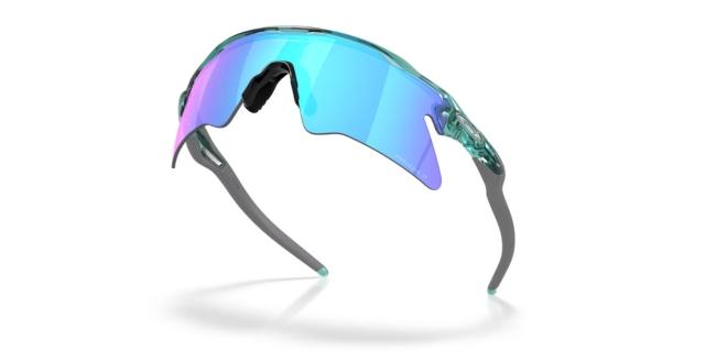Oakley Radar EV Heater - Transparent Pacific - Prizm Sapphire Polar Lenses