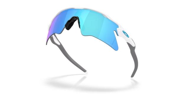 Oakley Radar EV Heater - Polished White - Prizm Sapphire Lenses