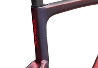 2027 S-Works Tarmac SL9 Frameset - FDJ United - SUEZ - Satin Red Tint and Blue Pearl