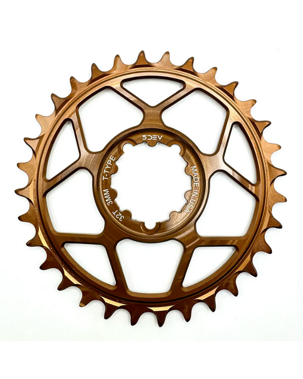 5DEV - T-Type Aluminium Chainring