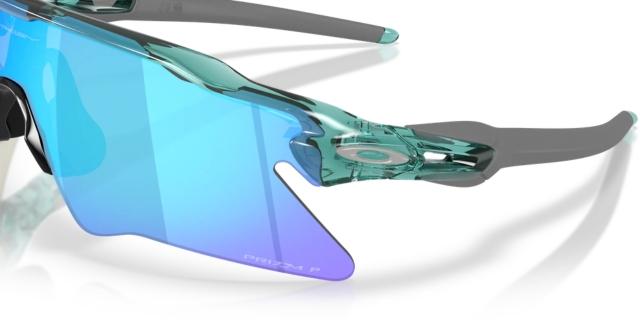 Oakley Radar EV Heater - Transparent Pacific - Prizm Sapphire Polar Lenses