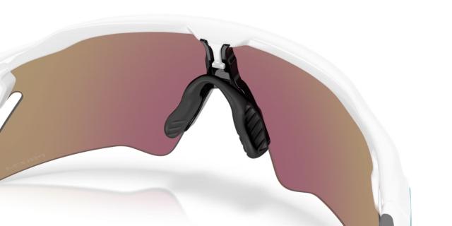Oakley Radar EV Heater - Polished White - Prizm Sapphire Lenses