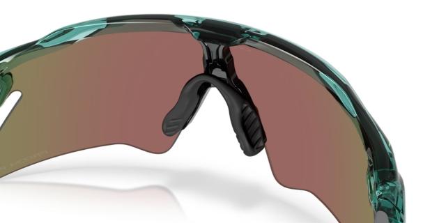 Oakley Radar EV Heater - Transparent Pacific - Prizm Sapphire Polar Lenses