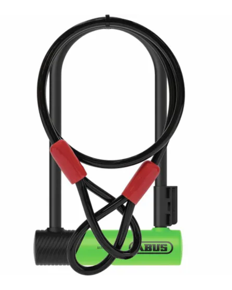 ABUS U-Lock Ultra 410K - 230mm and Loop Cable-The Cycling Fix