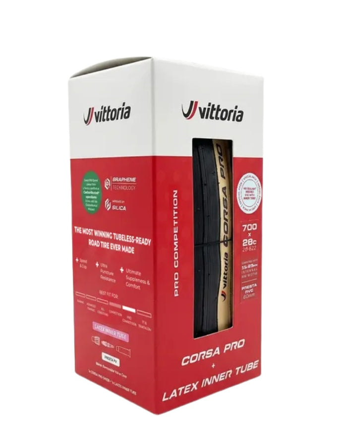 Vittoria Corsa PRO Control - Tube Type- With Latex Inner Tube