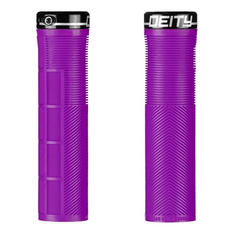 Deity Knuckleduster Grips - Purple-The Cycling Fix