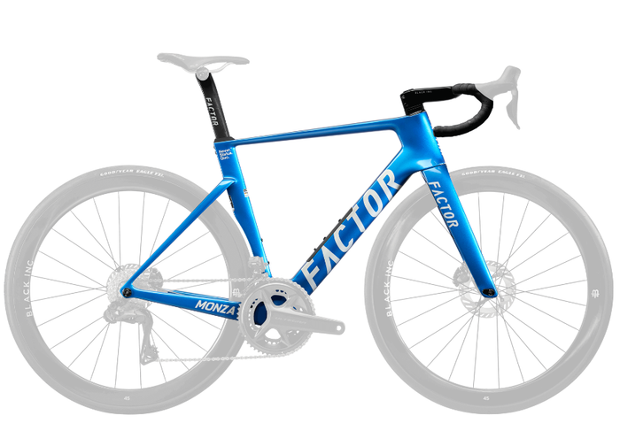 Factor Monza - Standard Frame Package - Solar Blue-The Cycling Fix