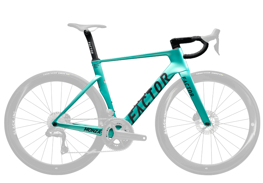 Factor Monza - Standard Frame Package - Steel Green-The Cycling Fix