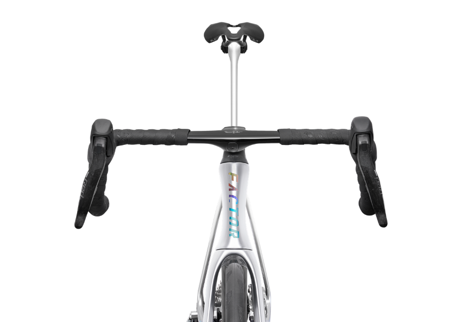 Factor Ostro VAM Premium Frame Package - Arctic Chrome-The Cycling Fix