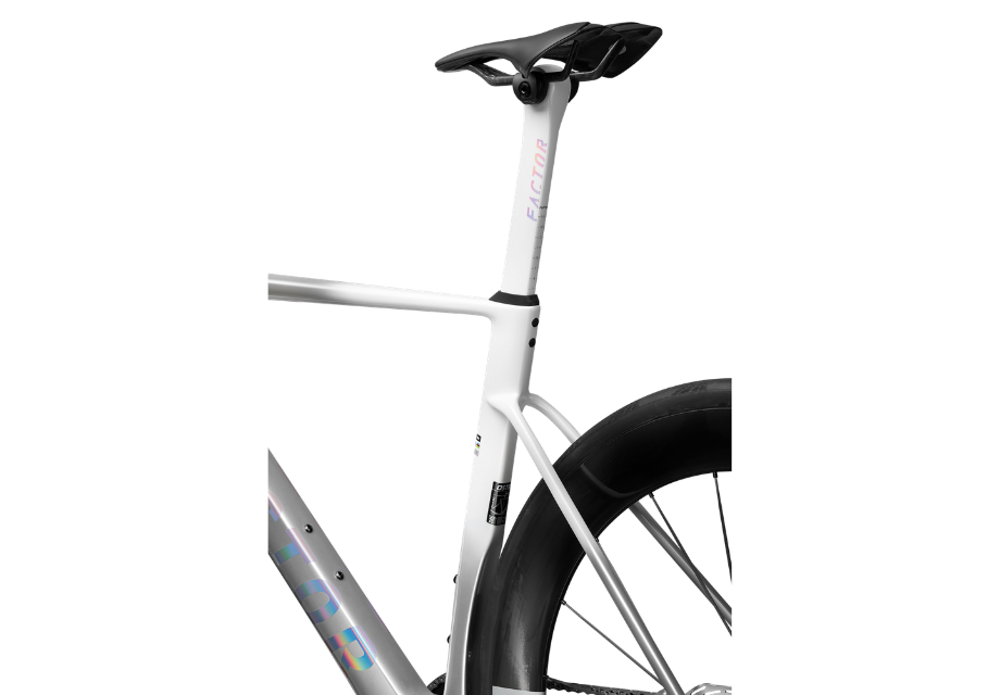 Factor Ostro VAM Premium Frame Package - Arctic Chrome-The Cycling Fix