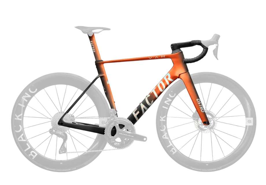 Factor Ostro VAM Premium Frame Package - Terracotta Orange-The Cycling Fix