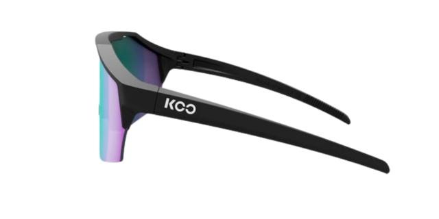 Koo Alibi - Black Matte - Green Photochromic & Free Gold Mirror Lens Bundle-The Cycling Fix