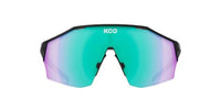Koo Alibi - Black Matte - Green Photochromic & Free Gold Mirror Lens Bundle-The Cycling Fix