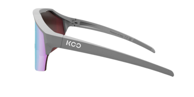 Koo Alibi - Grey Matt - Turquoise-The Cycling Fix