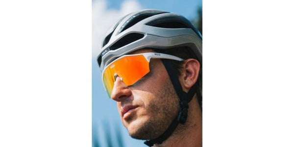 Koo Alibi - White Matte - Green Photochromic & Free Red Mirror Lens Bundle-The Cycling Fix