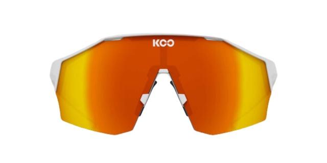 Koo Alibi - White Matte - Green Photochromic & Free Red Mirror Lens Bundle-The Cycling Fix