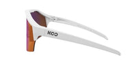 Koo Alibi - White Matte - Red Mirror-The Cycling Fix
