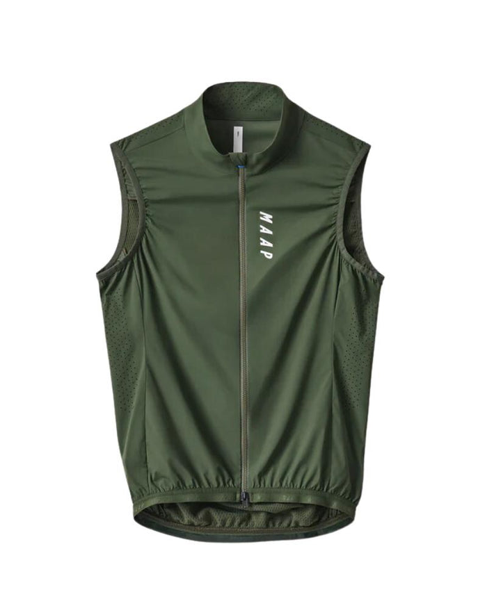 MAAP Draft Team Vest - Bronze Green-The Cycling Fix