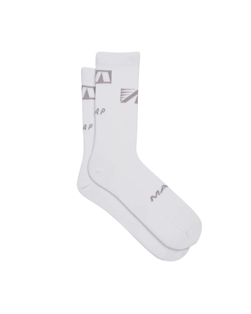 MAAP Drome Sock - White-The Cycling Fix