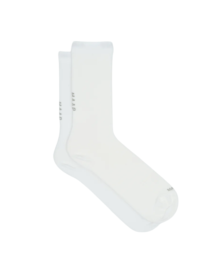 MAAP Team Sock Long - White-The Cycling Fix