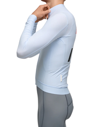 MAAP Training Thermal Long Sleeve Jersey 2.0 - Blue Finch-The Cycling Fix