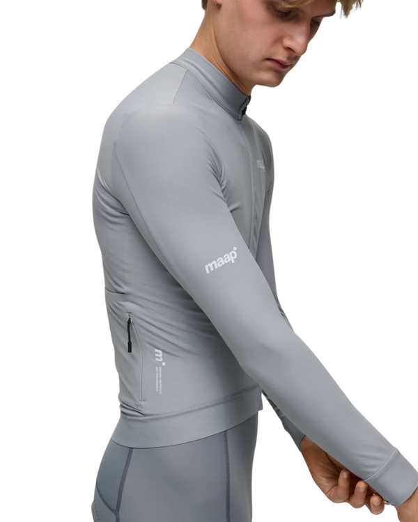 MAAP Training Thermal Long Sleeve Jersey 2.0 - Trade Winds-The Cycling Fix