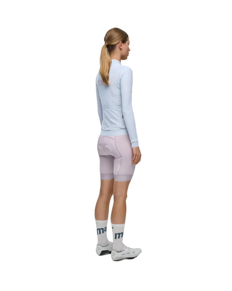 MAAP Women's Training Thermal Long Sleeve Jersey 2.0 - Blue Finch-The Cycling Fix