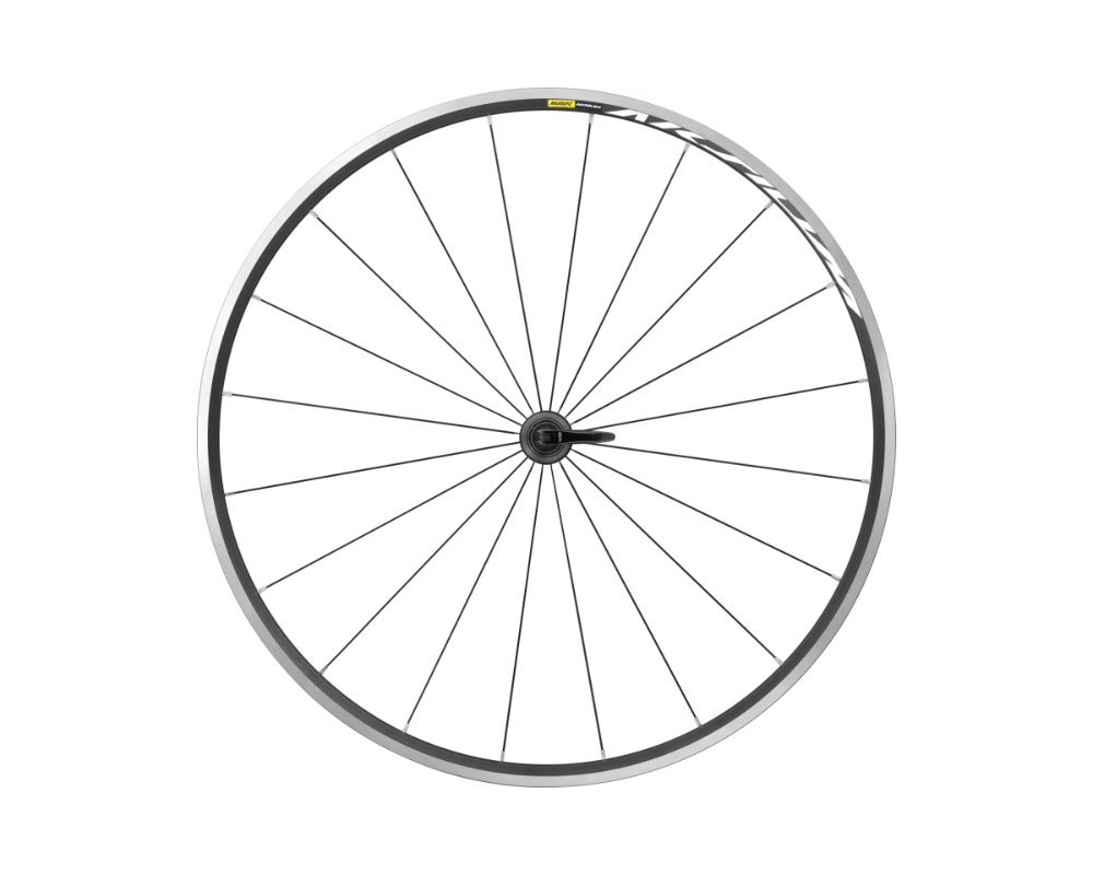 MAVIC Aksium Black Rim-Brake Wheelset-The Cycling Fix