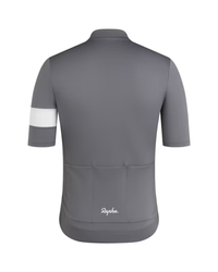 Rapha Men's Core Jersey - Grey / White-The Cycling Fix