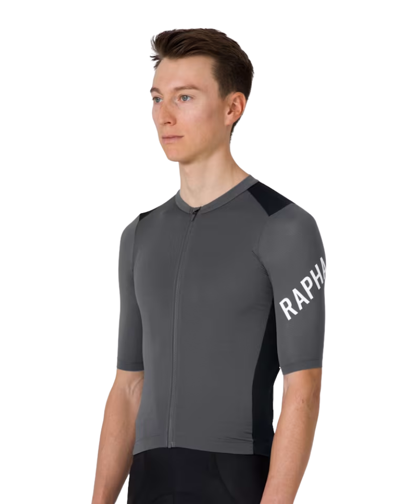 Rapha Men's Pro Team Training Jersey - Dark Grey / Black/-The Cycling Fix