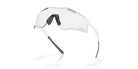 Oakley Cybr Zero - Matte White- Clear Photochromic-The Cycling Fix