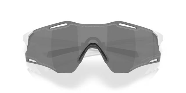 Oakley Cybr Zero - Matte White- Clear Photochromic-The Cycling Fix