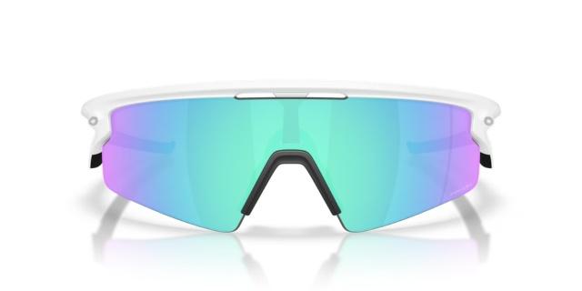 Oakley Sphaera Strike - Matte White - Prizm Sapphire-The Cycling Fix