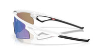 Oakley Sphaera Strike - Matte White - Prizm Sapphire-The Cycling Fix
