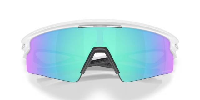 Oakley Sphaera Strike - Matte White - Prizm Sapphire-The Cycling Fix