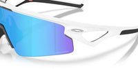 Oakley Sphaera Strike - Matte White - Prizm Sapphire-The Cycling Fix