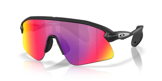 Oakley Stunt Devil - Matte Black - Prizm Road Lens-The Cycling Fix