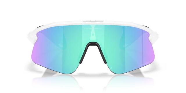 Oakley Stunt Devil - Matte White - Prizm Sappire Lens-The Cycling Fix