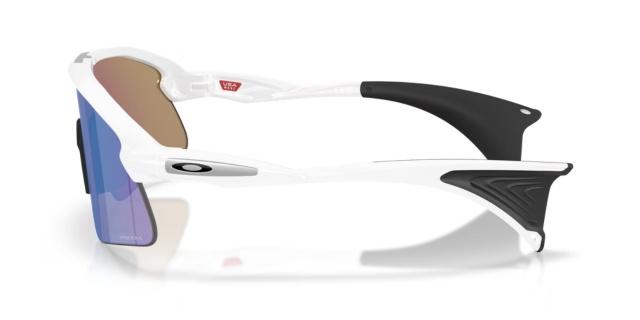 Oakley Stunt Devil - Matte White - Prizm Sappire Lens-The Cycling Fix