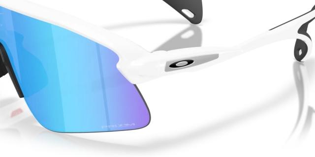 Oakley Stunt Devil - Matte White - Prizm Sappire Lens-The Cycling Fix