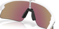 Oakley Stunt Devil - Matte White - Prizm Sappire Lens-The Cycling Fix